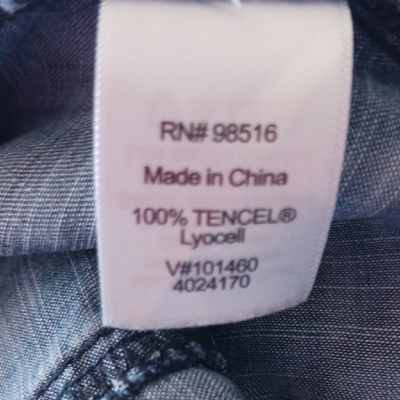 Coldwater Creek Blue Pleated Midi Skirt - Picture 6 of 7